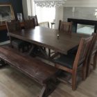 Farm House Dining Set hand crafted from reclaimed barnwood