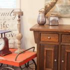 Rustic farmhouse buffet named after a town in Manitoba