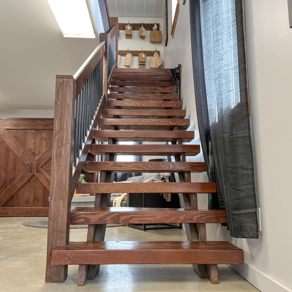 Stair Treads Prairie Barnwood