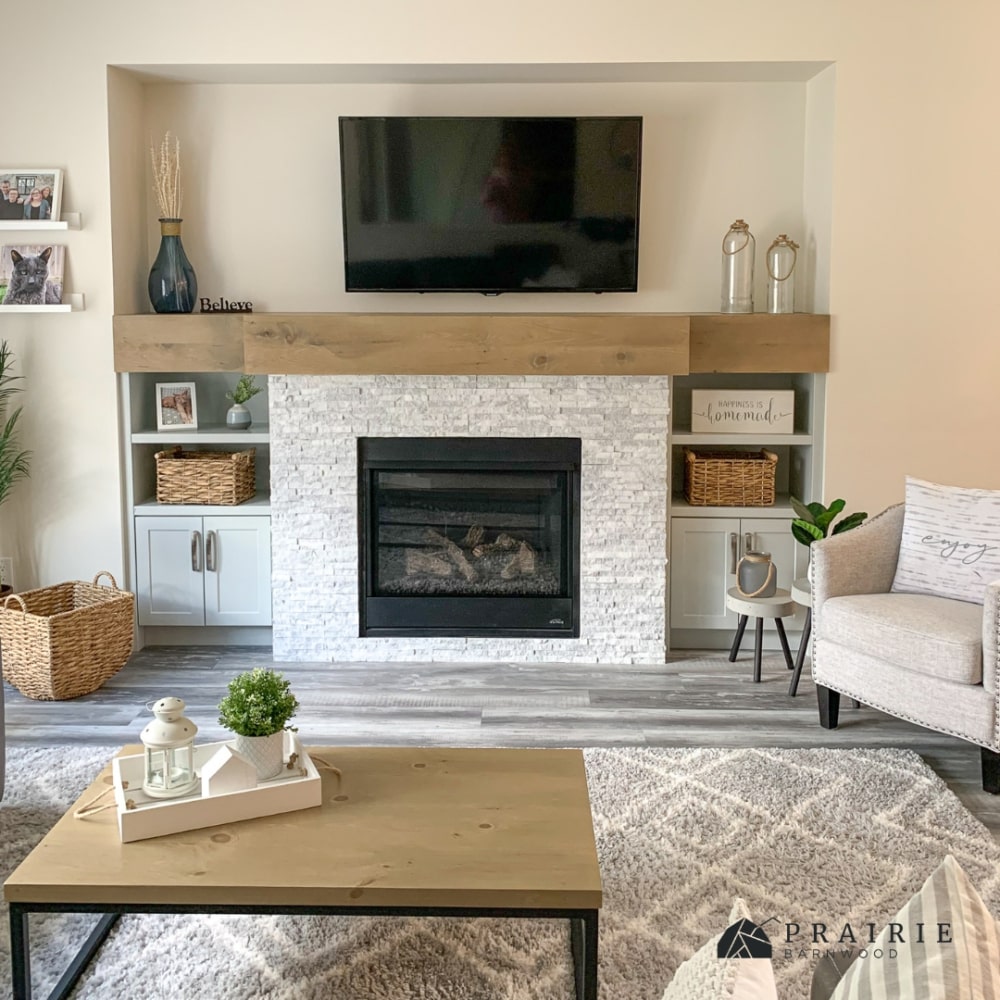 Mantels - Prairie Barnwood