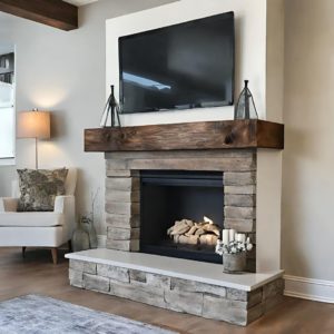 8" Thick Solid Mantels