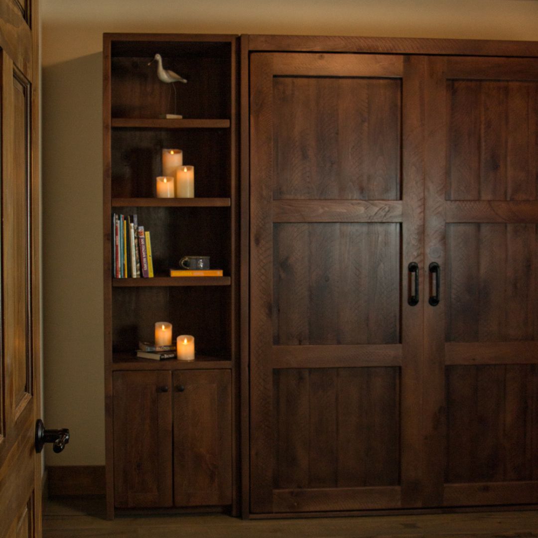 Murphy Beds Prairie Barnwood