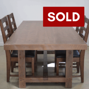 Timber Frame Dining Table - SOLD